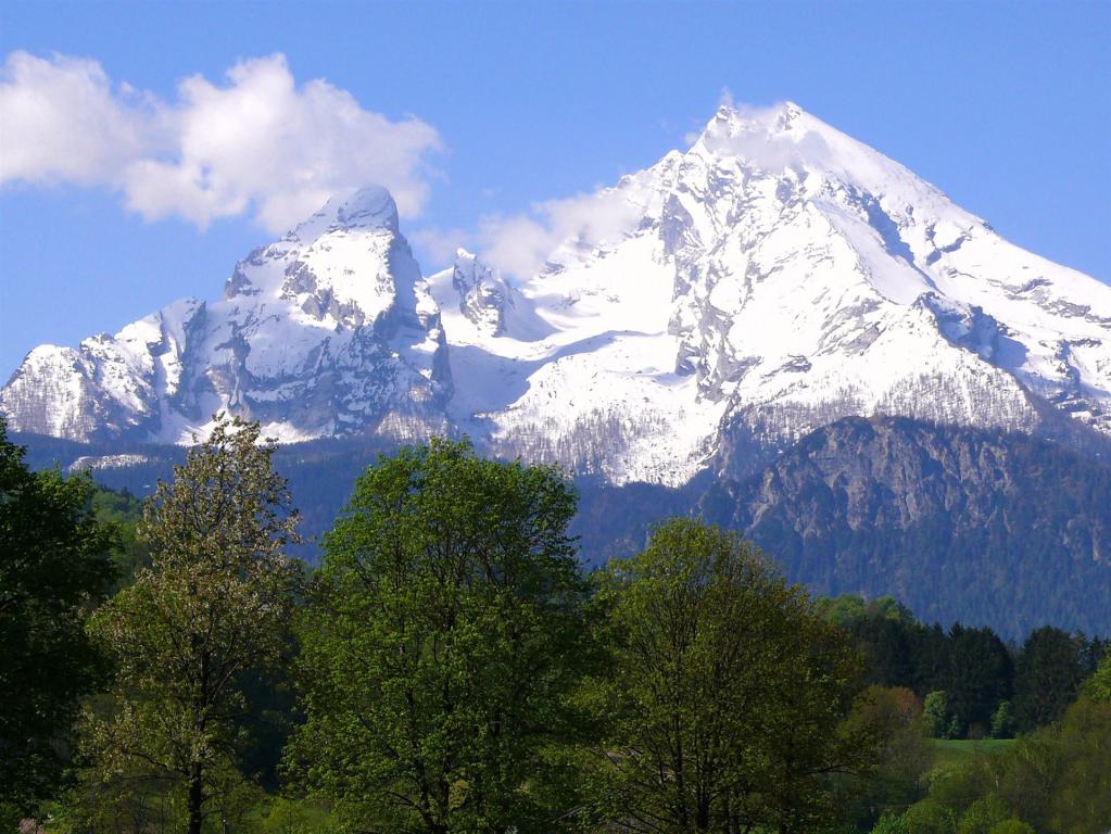 Blick auf den Watzmann